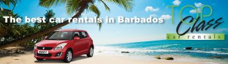 car rentals in Barbados - jeeps, vans, cars